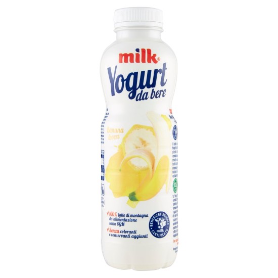 MILK YOGURT DA BERE BANANA 500g