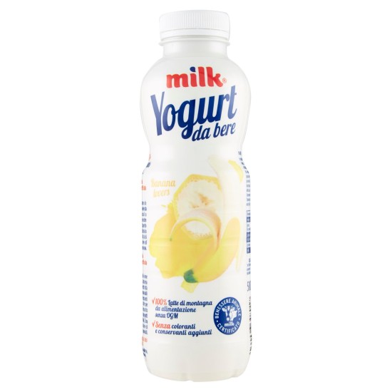 MILK YOGURT DA BERE BANANA 500g