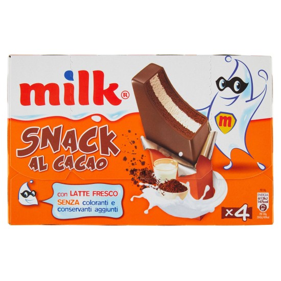 MILK SNACK CIOCC. 4X30GR     