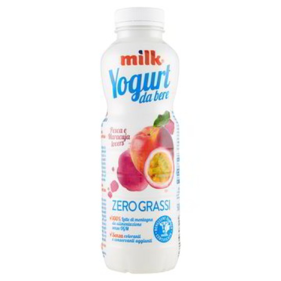 MILK YOGURT DA BERE 0,1 PESCA/MARACUJA GR 500