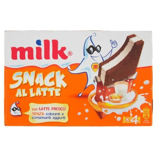 MILK SNACK LATTE 4X28GR.#