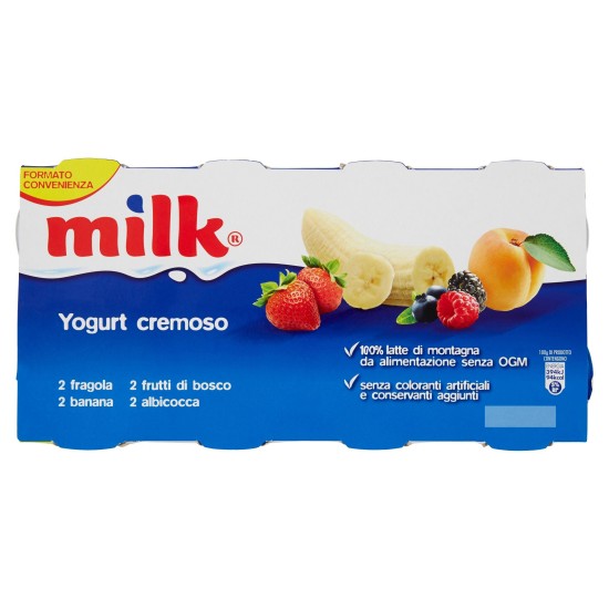 MILK YOG.CREMOSO GR.125X8    