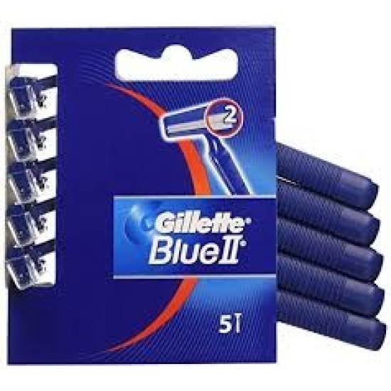 GILLETTE BLUE II BUSTA NEW CONFEZIONE DA 5