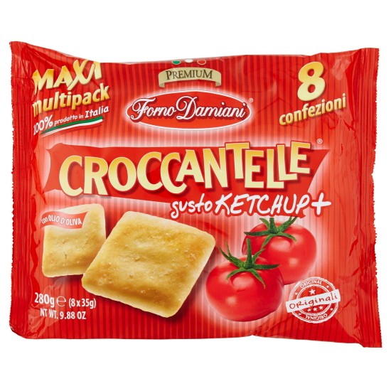 CROCCANTELLE 8 PER 35 KETCHUP