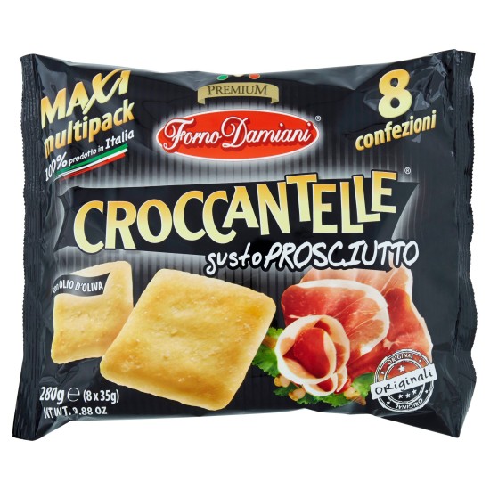 CROCCANTELLE CONFEZIONE DA 8 GR 35 CRUDO