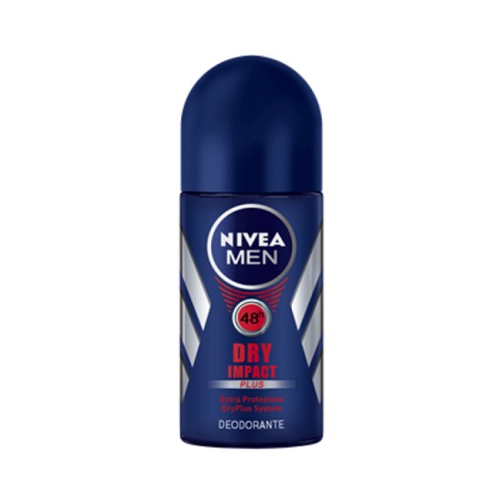 NIVEA MEN DEODORANTE ROLLON DRY IMPACT 50 ML