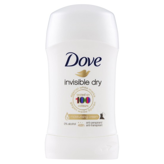 DOVE DEO STICK 30ML INVISIBLE