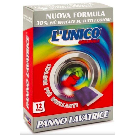 L'UNICO PANNI LAVATRICE X12