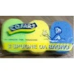 COFAR SPUGNA BAGNO OVALE CONFEZIONE DA 3