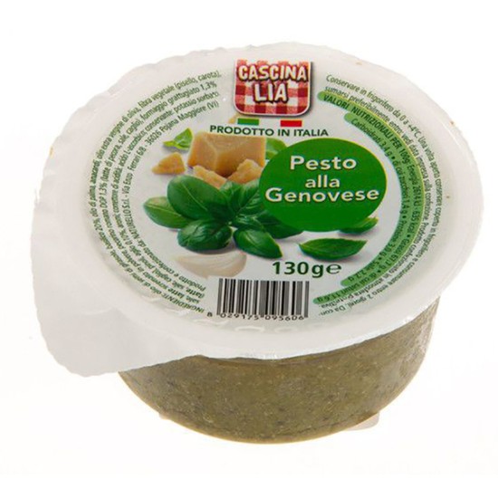 CASCINA LIA PESTO CON AGLIO 130 GR