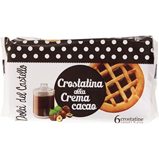 DOLCI DEL CASTAGNO CROSTATINA CACAO 240 GR