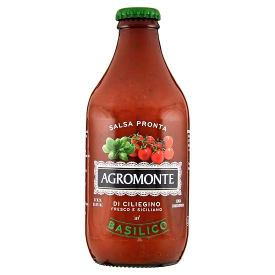 AGROMONTE SALSA DI POMODORO CILIEGINO E BASILICO