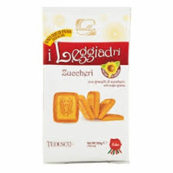 BISCTTI LEGGIADRI ZUCCHERI' 300 GR