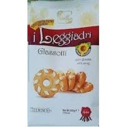 BISCOTTI LEGGIADRI GLASSOTTI 300 GR BISCOTTI LEGGIADRI GLASSOTTI 300 GR
