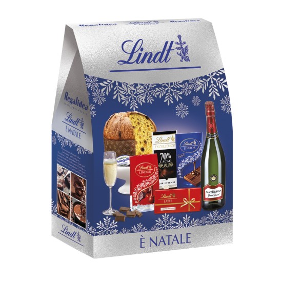 REGALIDEA E'NATALE LINDT PANDORO 6 PEZZI 