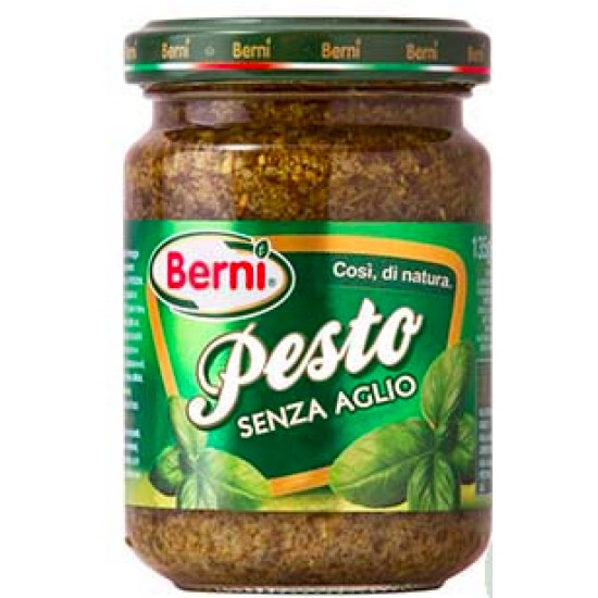 PESTO BASIL.BERNI S.AGLIO G135