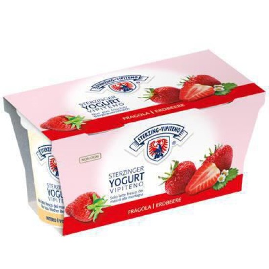 VIPITENO YOGURT FRAGOLA GR 125x2