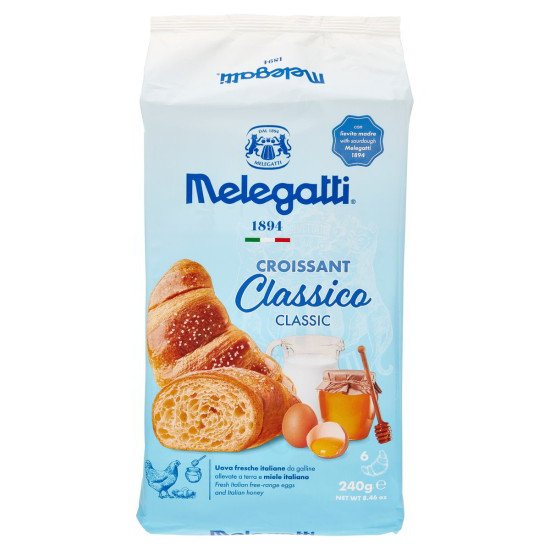 MELEGATTI CROISSANT CLASSICO CONFEZIONE DA 6
