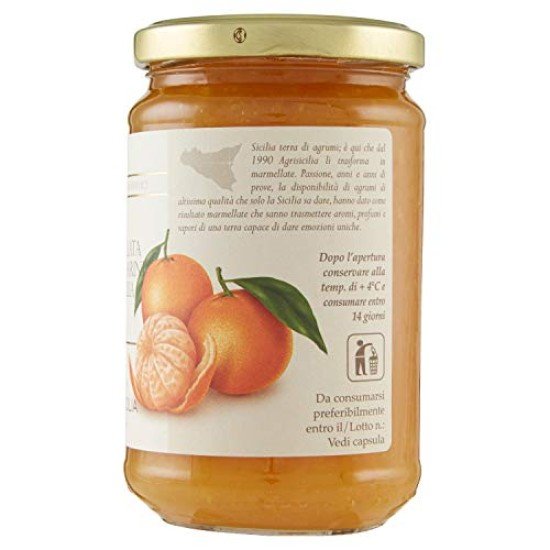 AGRISICILIA MARMELLATA DI MANDARINI DI SICILIA 360 GR AGRISICILIA MARMELLATA DI MANDARINI DI SICILIA 360 GR