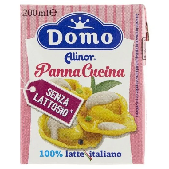 DOMO PANNA S/LATTOSIO UHT 200M DOMO PANNA S/LATTOSIO UHT 200M