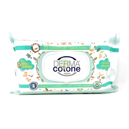 DERMA COTONE SALVIETTINE BABY X 72 AVENA  