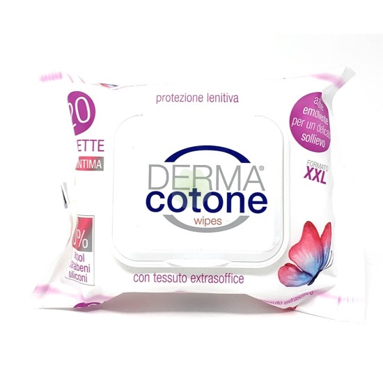 DERMA COTONE SALVIETTE INTIME 20 PZ       