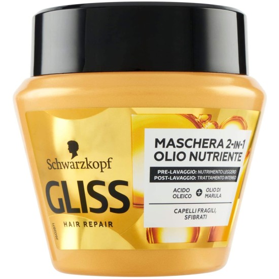 GLISS MASCHERA 300ML DOP.PUNTE