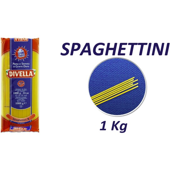 DIVELLA SPAGHETTINI -9- KG.1  