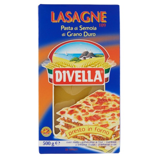 DIVELLA LASAGNE DI SEMOLA 