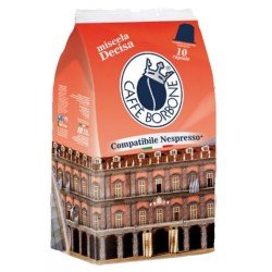 BORBONE DECISA 10 CAPSULE (NESPRESSO) BORBONE DECISA 10 CAPSULE (NESPRESSO)