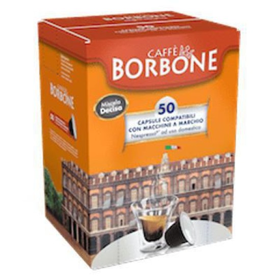 BORBONE DECISA NESPRESSO CAPSULE 50 PEZZI 