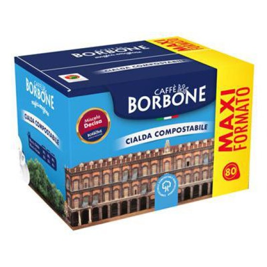 BORBONE DECISA CIALDE 80 PEZZI PIU' BICCHIERE