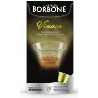 BORBONE CAPSULE COMPOATIBILI NESPRESSO ALLUMINO VIVACE PZ 10