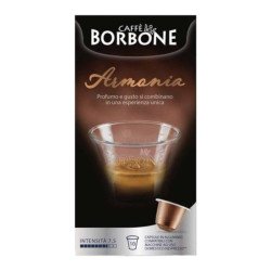 BORBONE CAPSULE COMPATIBILI NESPRESSO ALLUMINO ARMONIA PZ 10 BORBONE CAPSULE COMPATIBILI NESPRESSO ALLUMINO ARMONIA PZ 10