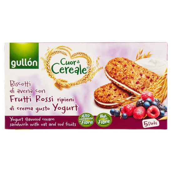 GULLON CUOR CEREALE CRREMA YOGURT 220 GR