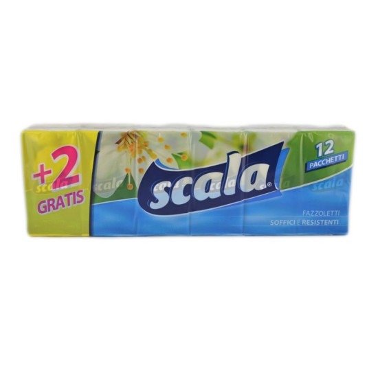 SCALA FAZZOLETTI PER 10 PZ       