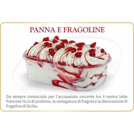 ELITE GELATO PANNNA FRAGOLINE 