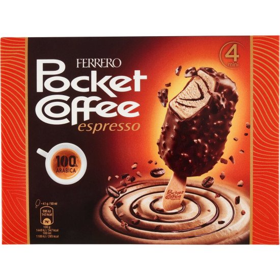 FERRERO GELATO POCKET COFFEE STECCO FERRERO GELATO POCKET COFFEE STECCO