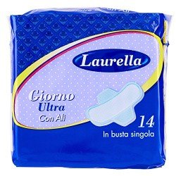 LAURELLA ASSORBENTE ULTRA ALI GIORNO CONFEZIONE DA 14 LAURELLA ASSORBENTE ULTRA ALI GIORNO CONFEZIONE DA 14