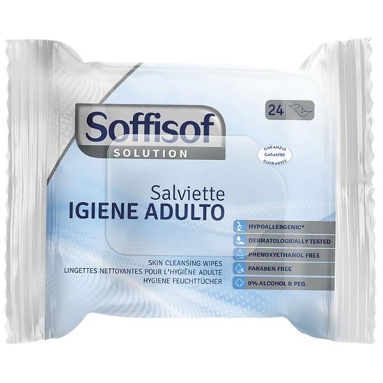 SOFFISOF SALVIETT. ADULTO 24PZ