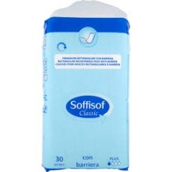 SOFFISOF PANNOLONI RETTANGOLARI CON BARRIERA CONFEZIONE DA 30 SOFFISOF PANNOLONI RETTANGOLARI CON BARRIERA CONFEZIONE DA 30