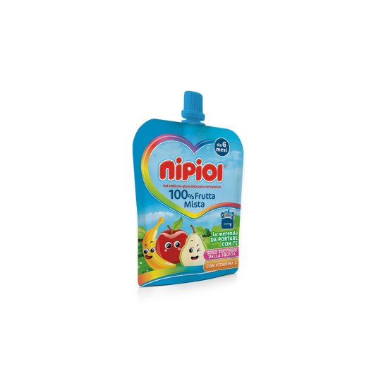 NIPIOL POUCH-FRUTTA MISTA GR85