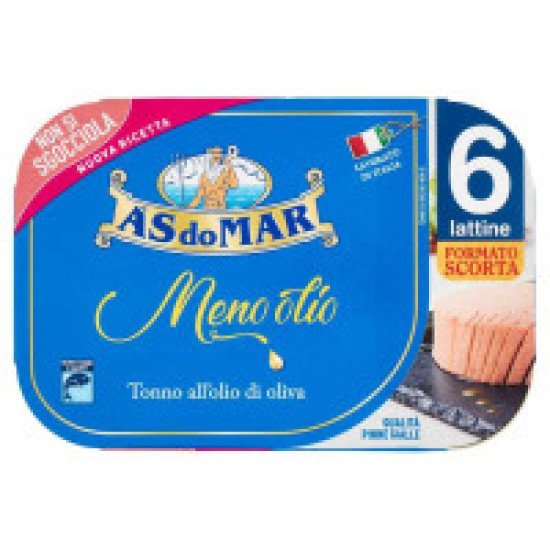 ASDOMAR TONNO OLIO EVO GR.70X6 ASDOMAR TONNO OLIO EVO GR.70X6