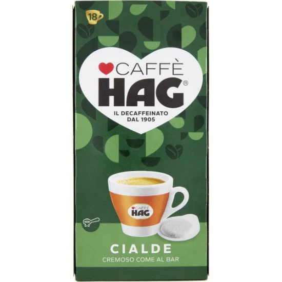 HAG CIALDA CLASSICA CONFEZIONE DA 18