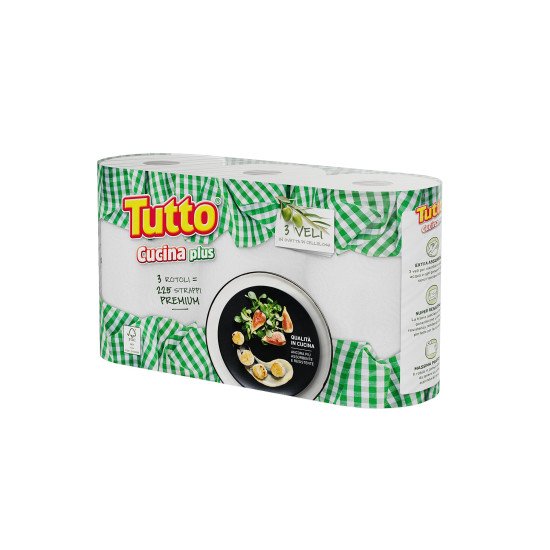 TUTTO CUCINA PLUS 3VEL. 3 ROTOLI