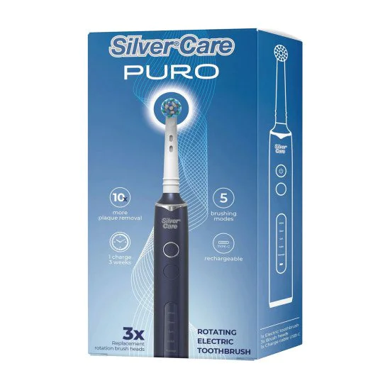 SILVER CARE SPAZZ.ELETTR.+3RIC