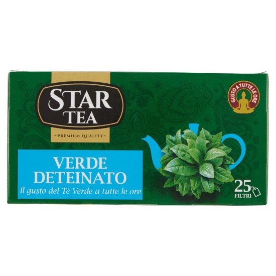 STAR TEA VERDE DETEINATO 25 F.