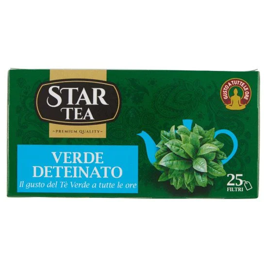 STAR TEA VERDE DETEINATO 25 F.