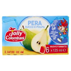 JOLLY SUCCHI PERA BRICK 6X125 JOLLY SUCCHI PERA BRICK 6X125