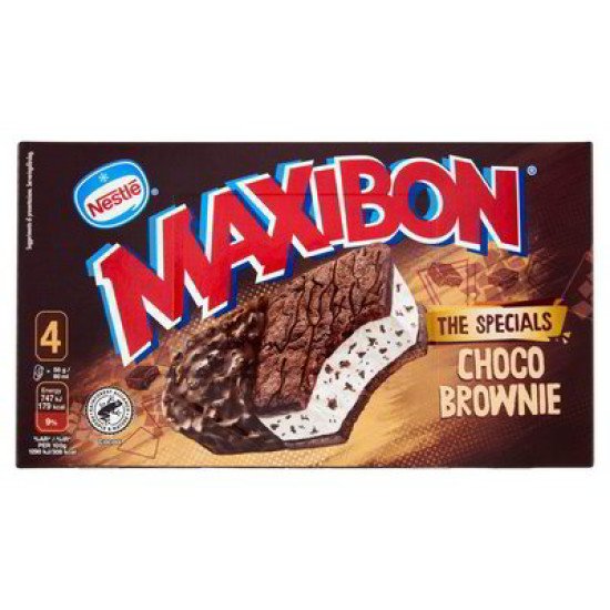 MAXIBON CHOCO BROWNIE X4 G.232